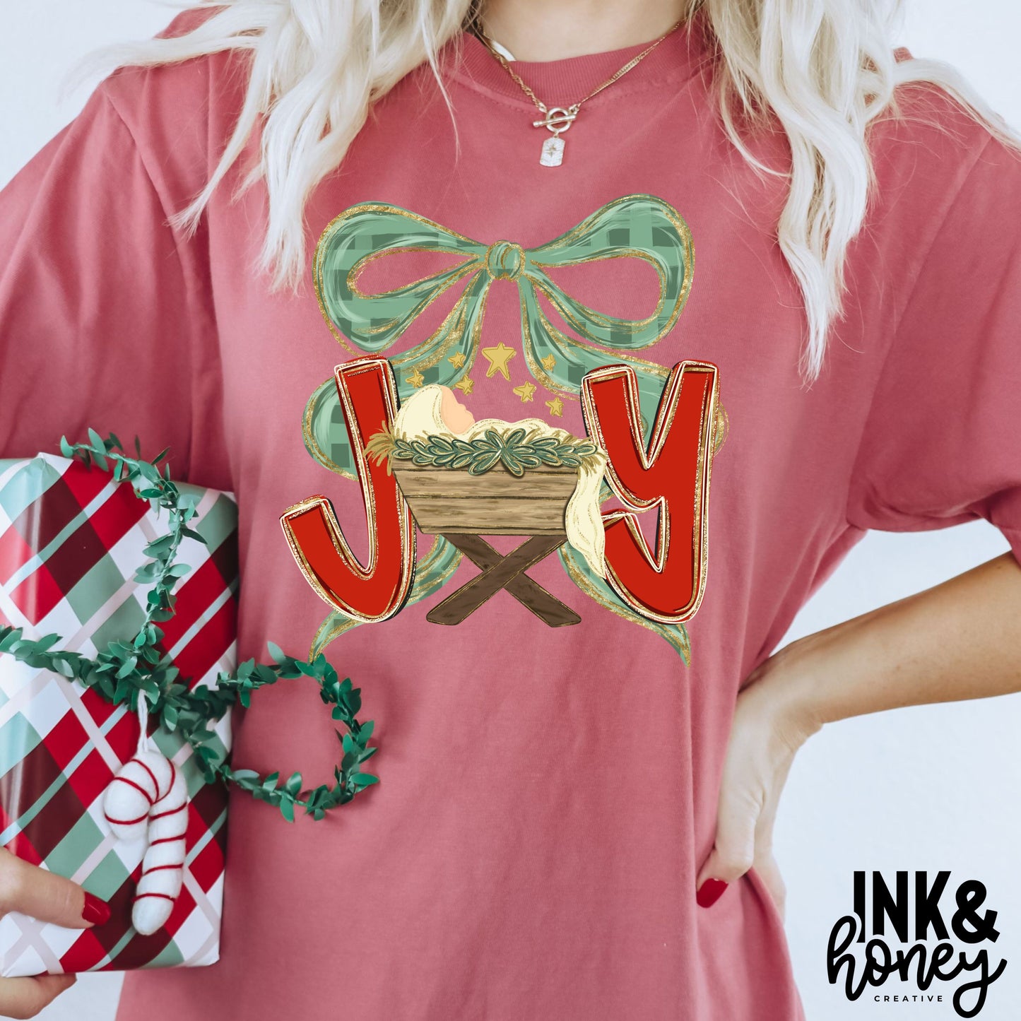 nativity coquette tee