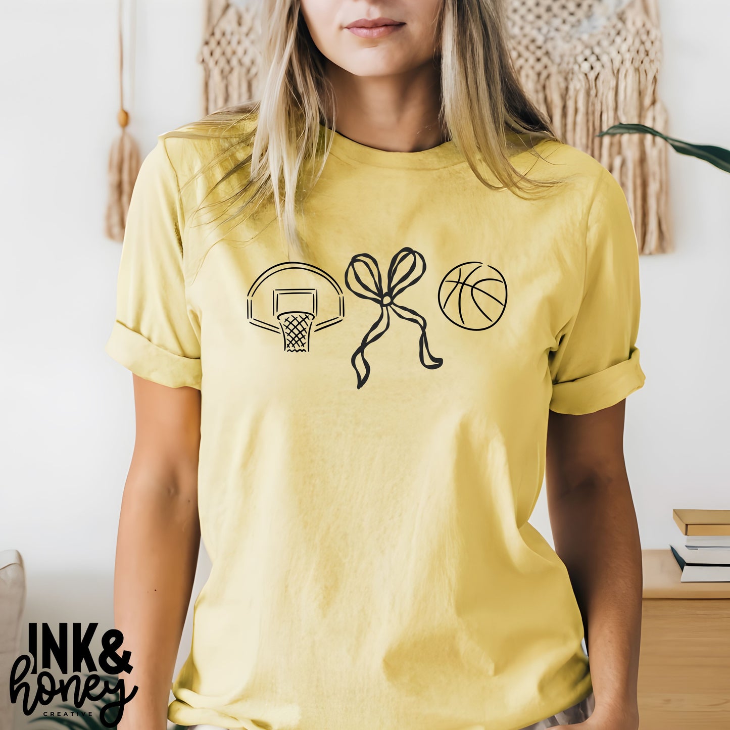 dainty basketball tee