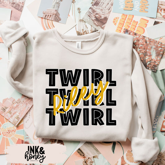 twirl twirl twirl tee