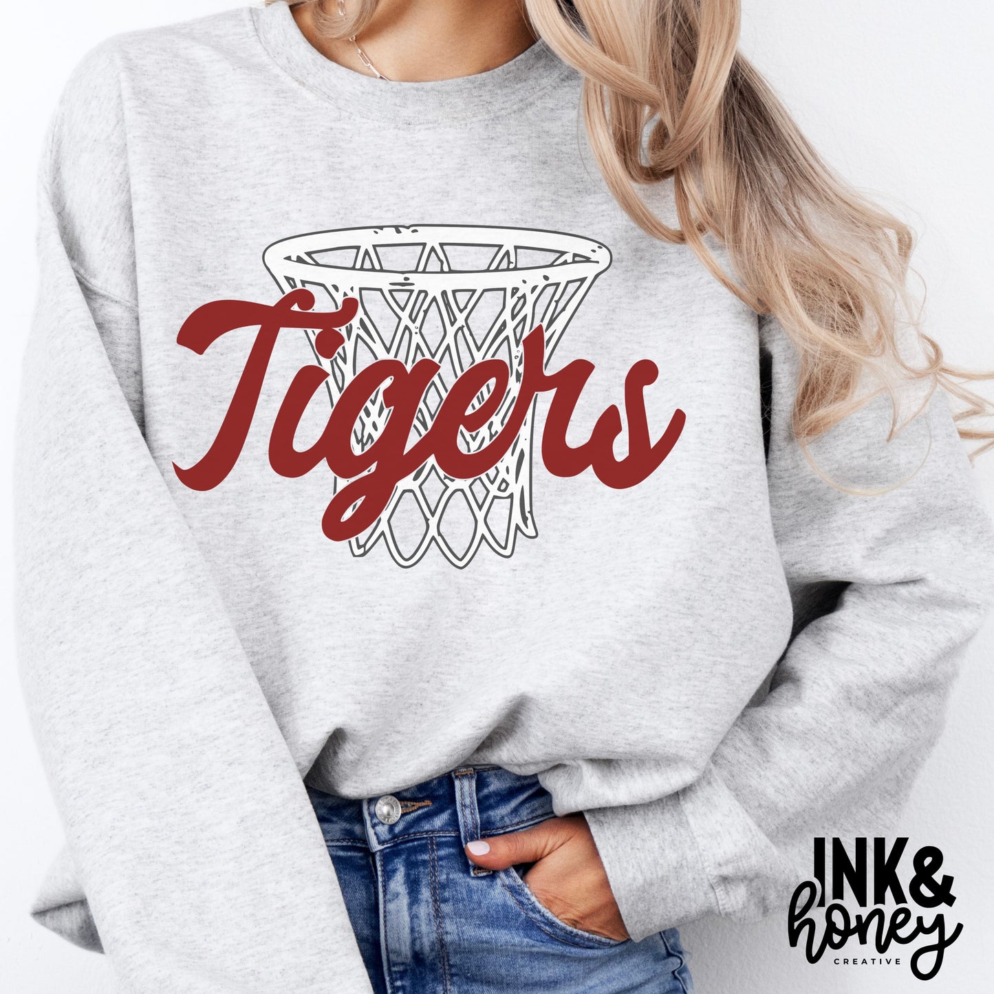 tiger baskets tee