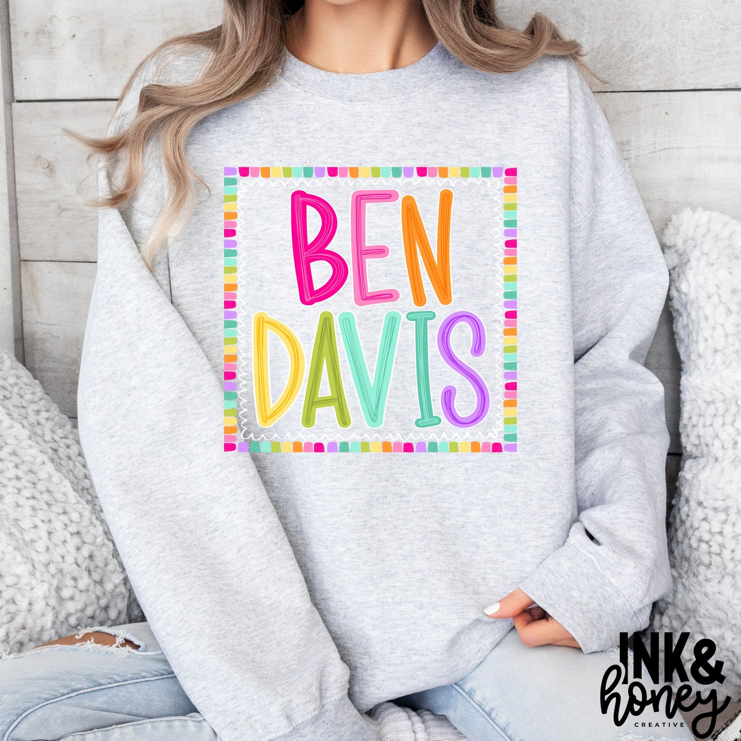 ben davis color block tee