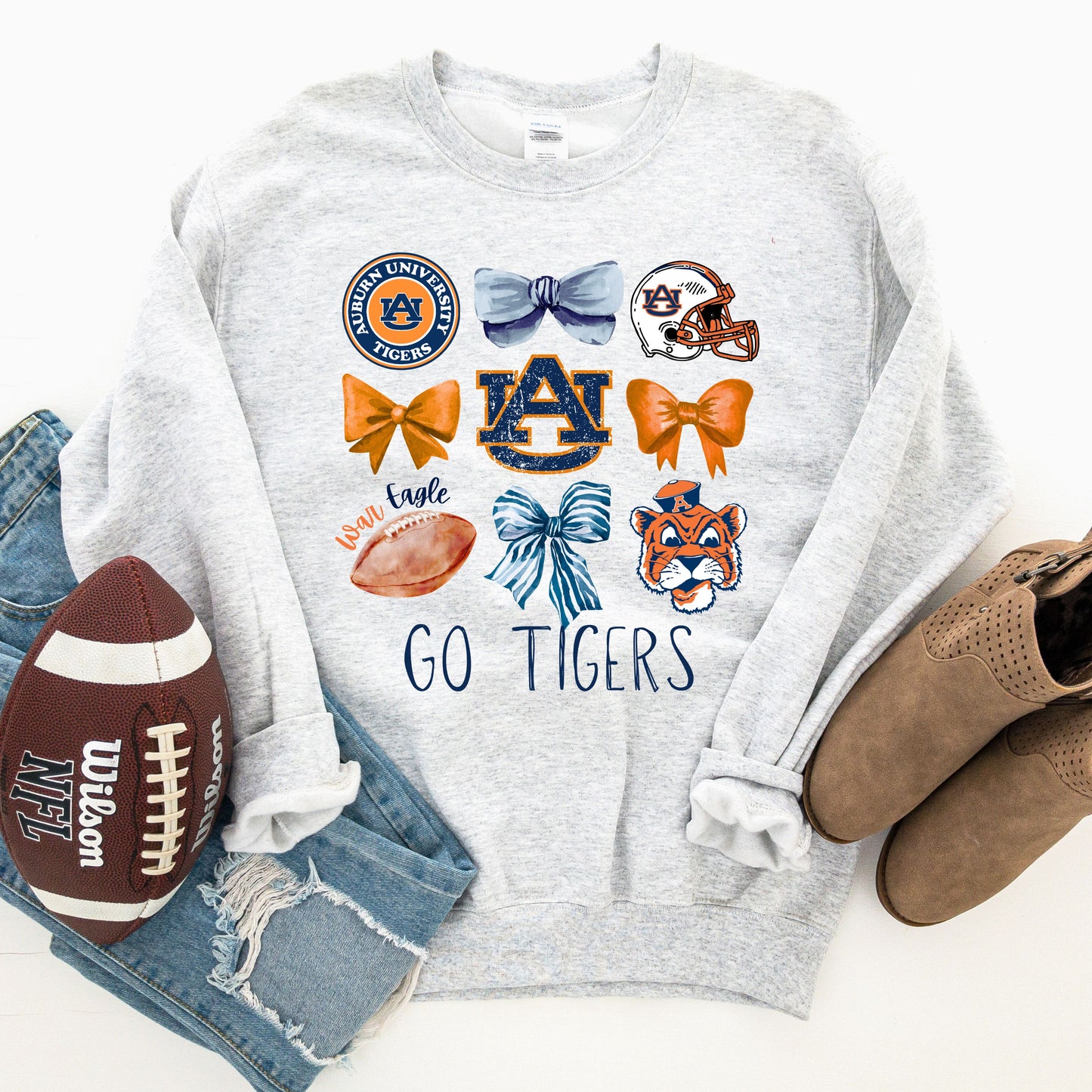 auburn collage tee