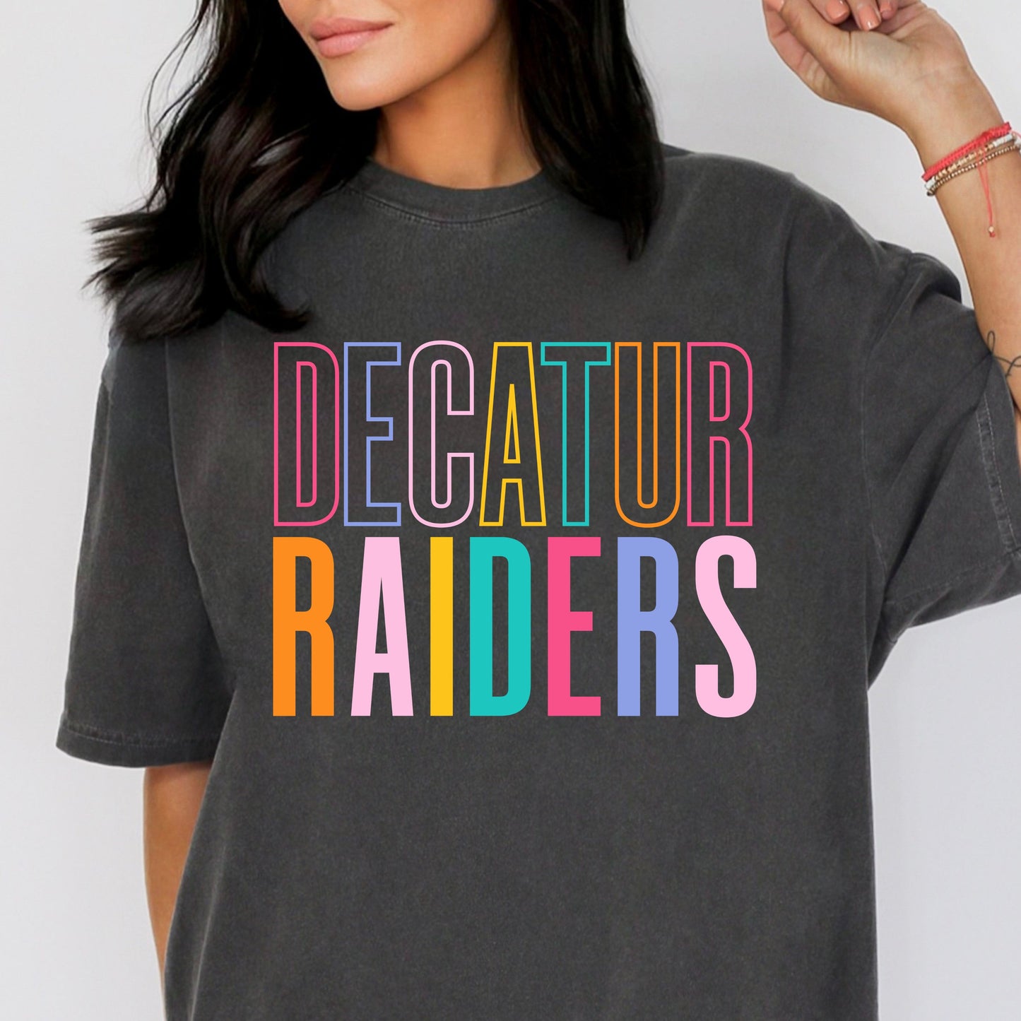 decatur neon stars tee