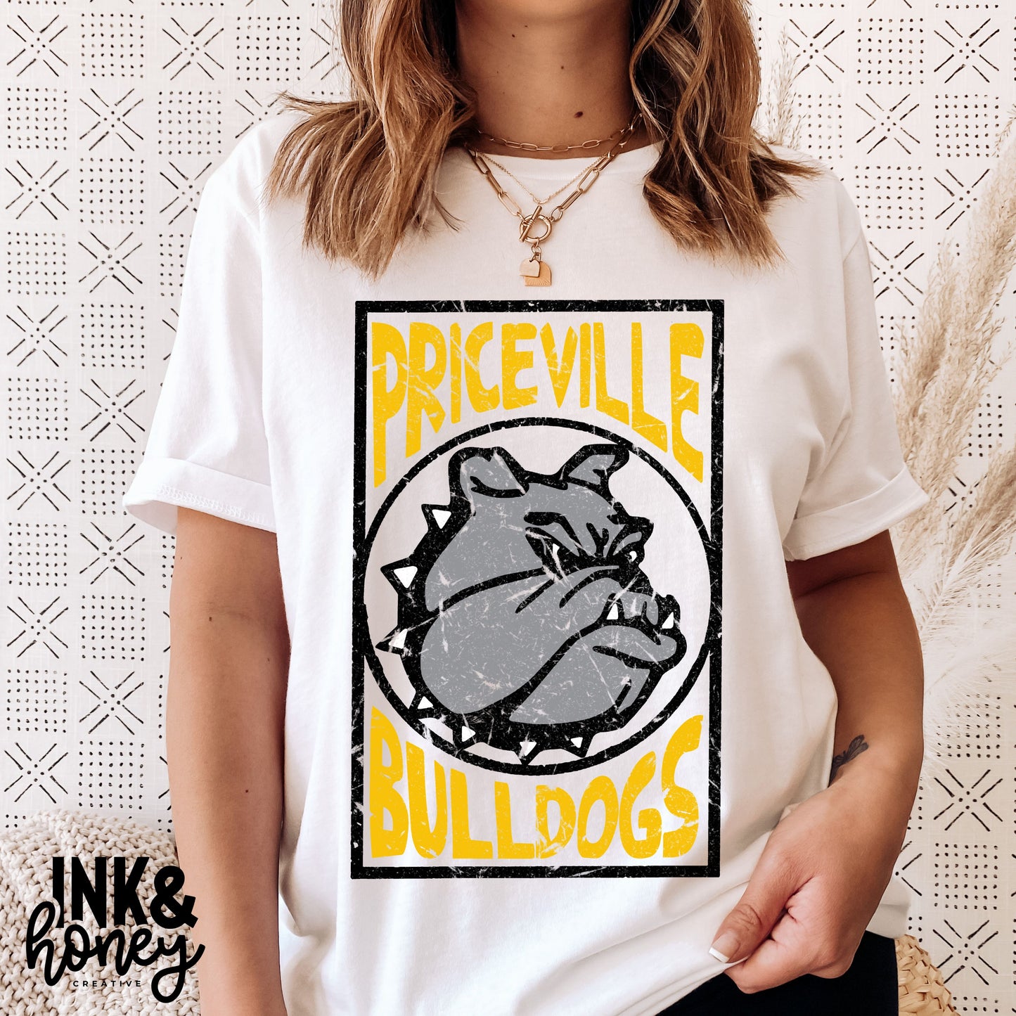 bulldogs card tee