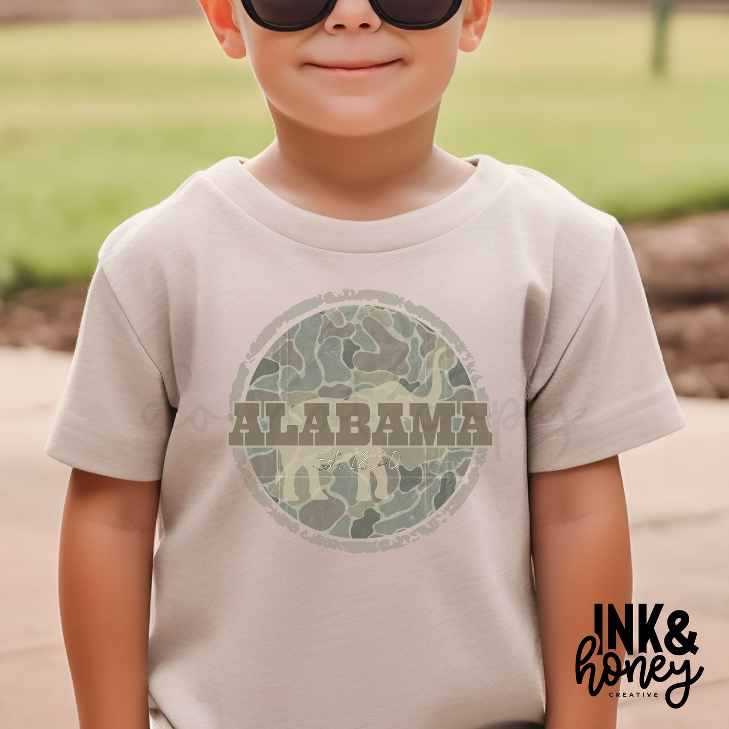 alabama camo tee