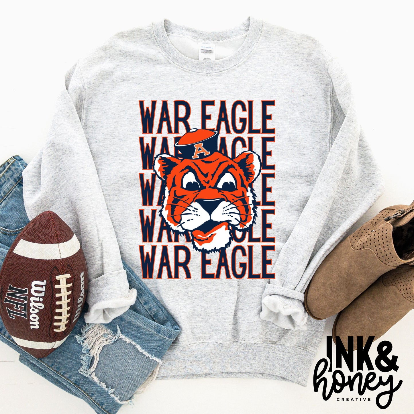 auburn stack tee