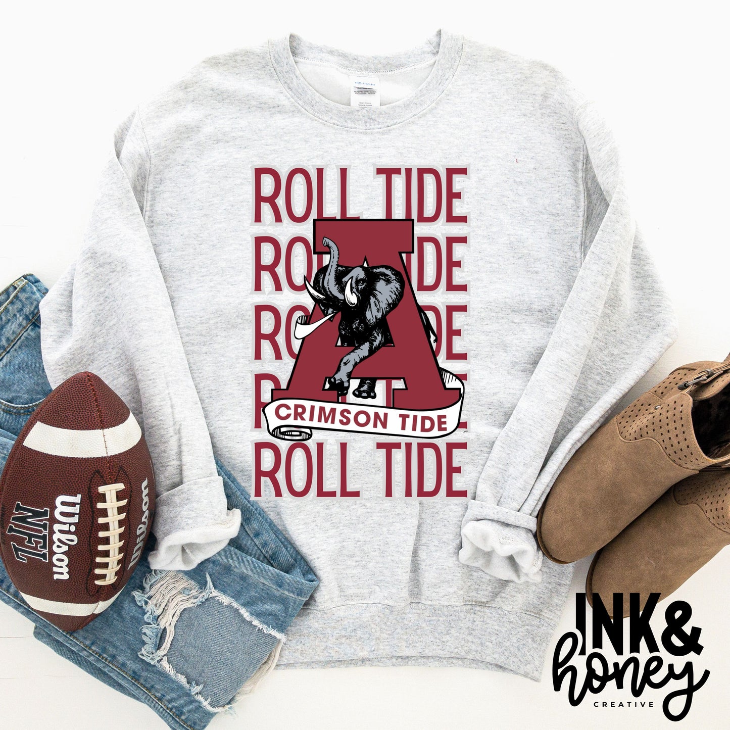alabama stack tee