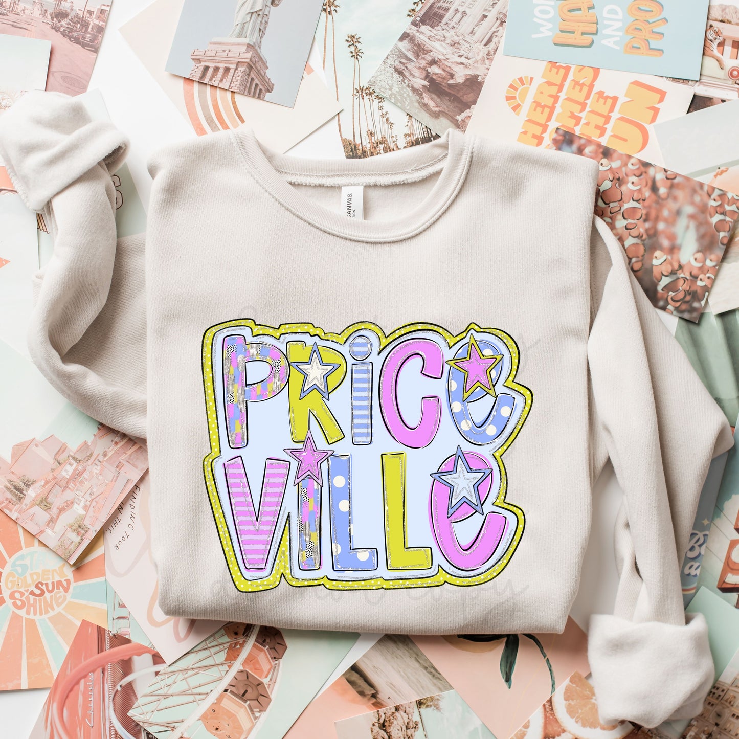 priceville doodle spring tee