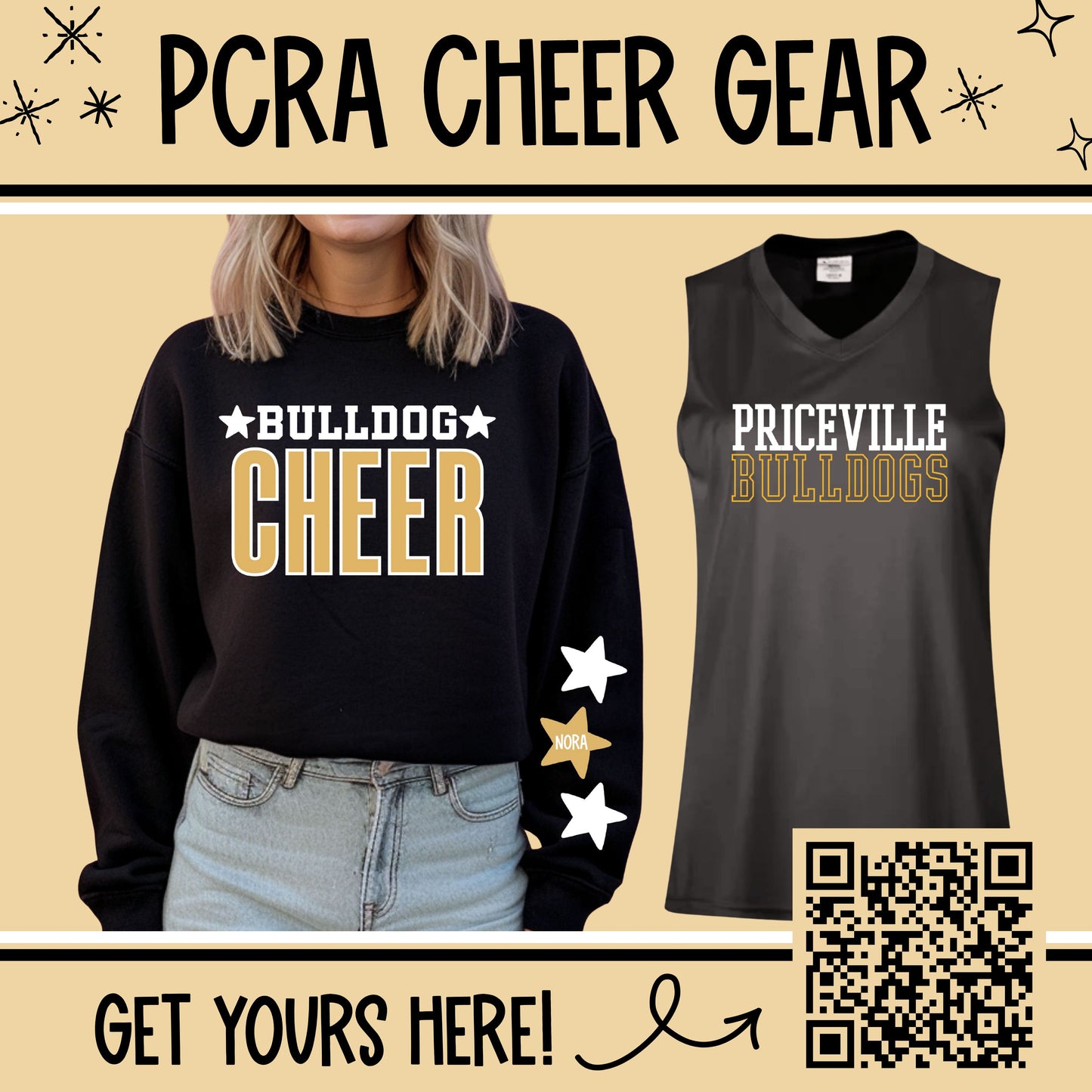 PCRA Cheer Gear