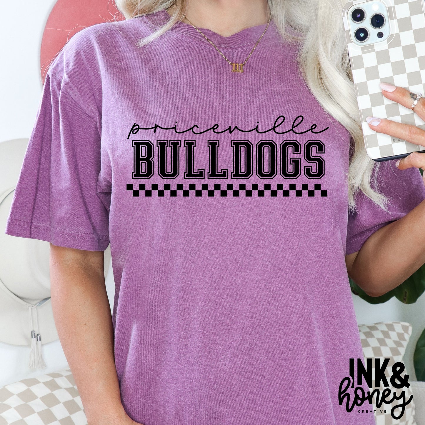 priceville checker tee