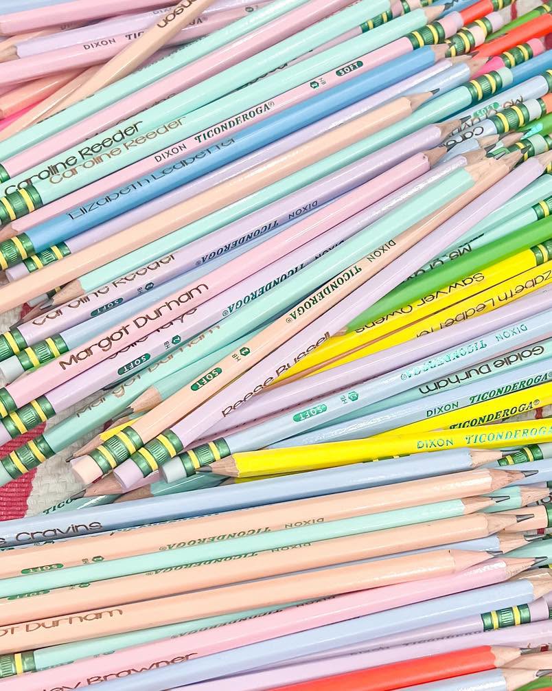 monogrammed pencils [10 pack]