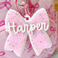 bow bag tag
