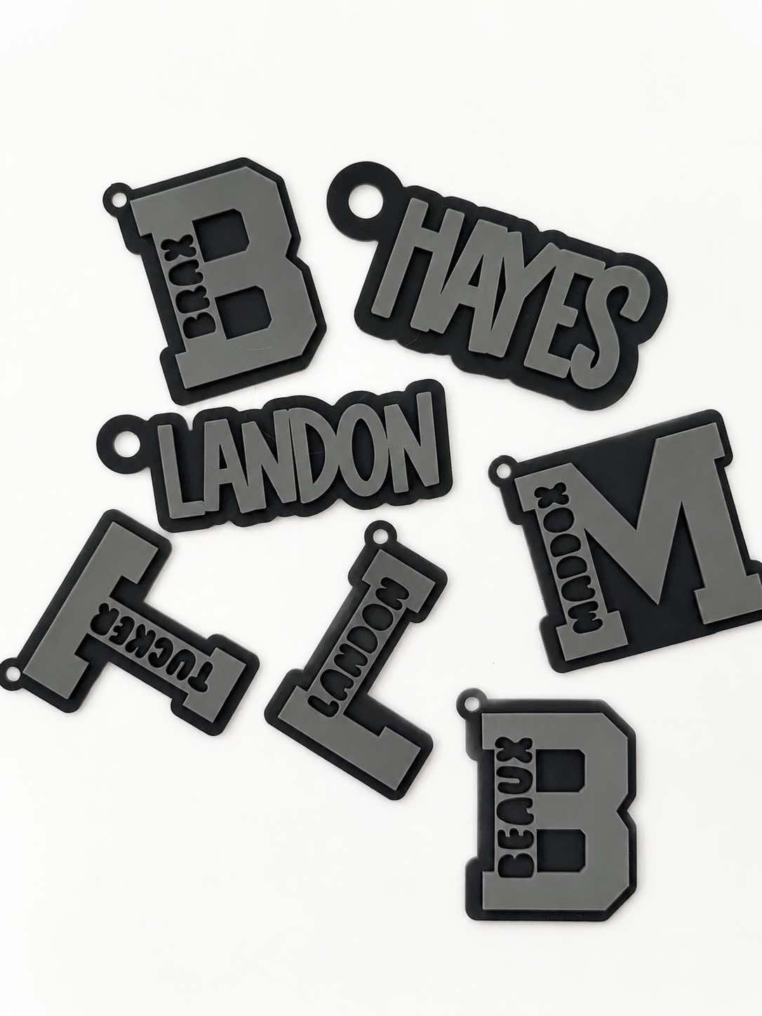 boys bag tag