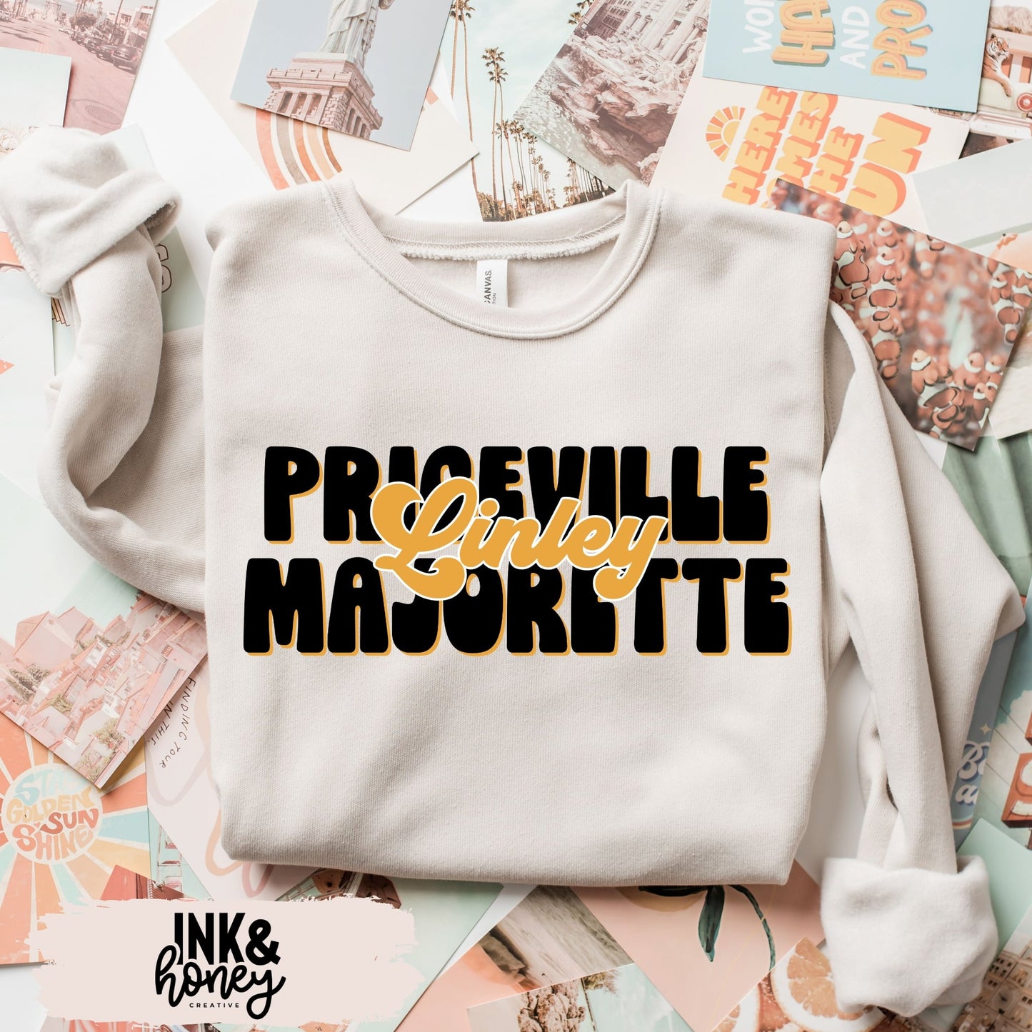 retro majorette tee