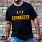 bulldog simple tee