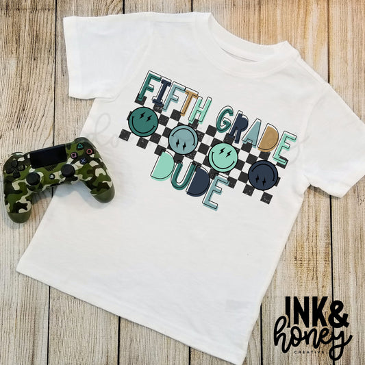 [back to school] dude tee