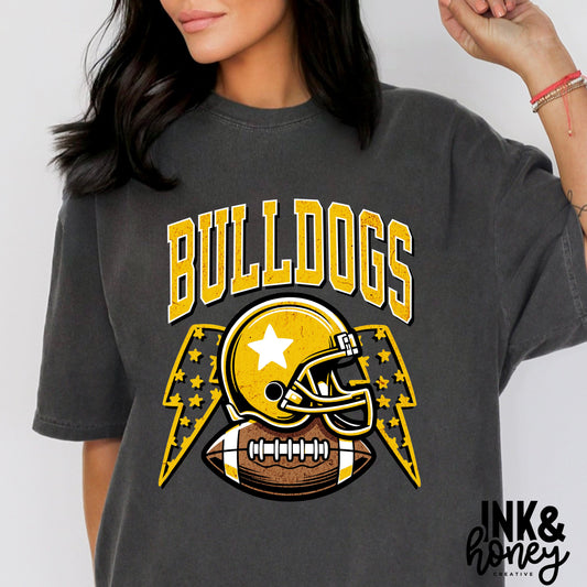 bulldog lightning tee