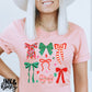 christmas coquette tee
