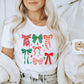 christmas coquette tee