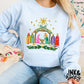 painted nativity tee