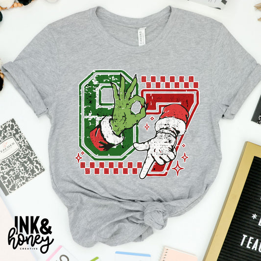6-7 christmas tee