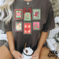 teacher stamps christmas tee