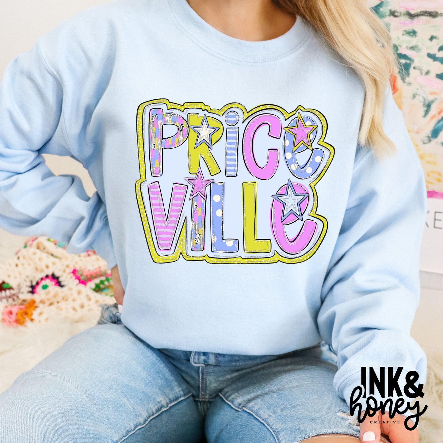 priceville doodle spring tee