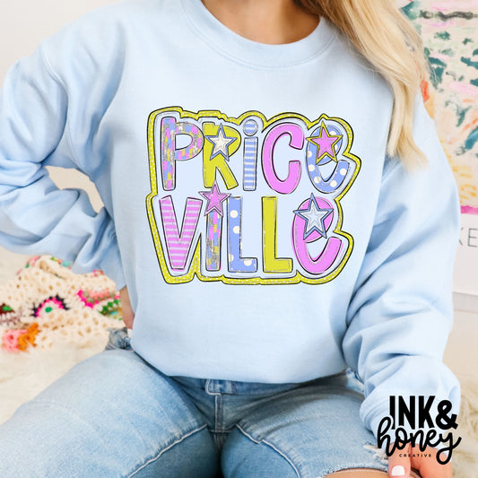 priceville doodle spring tee