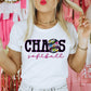 chaos softball tee