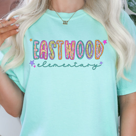 eastwood messy paint tee