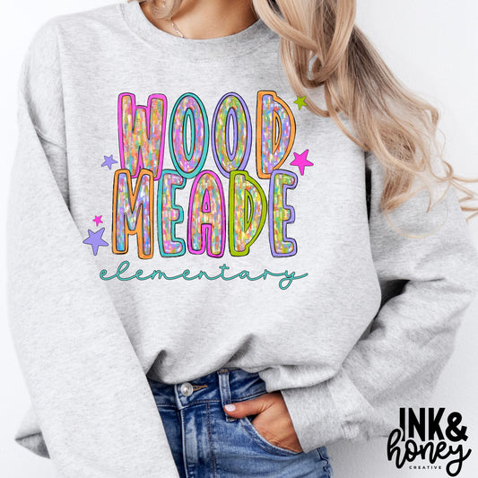 woodmeade messy paint tee