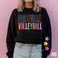 volleyball neon stars tee