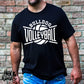 bulldog volleyball tee