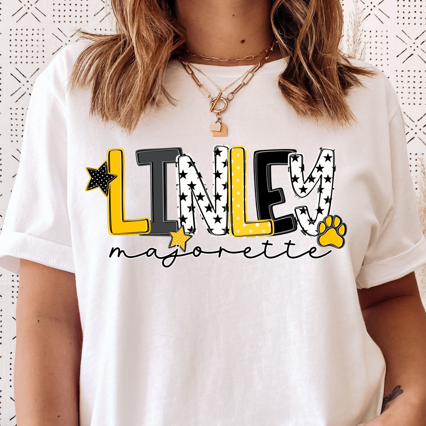 majorette name tee