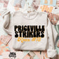 strikers retro tee - with name/number