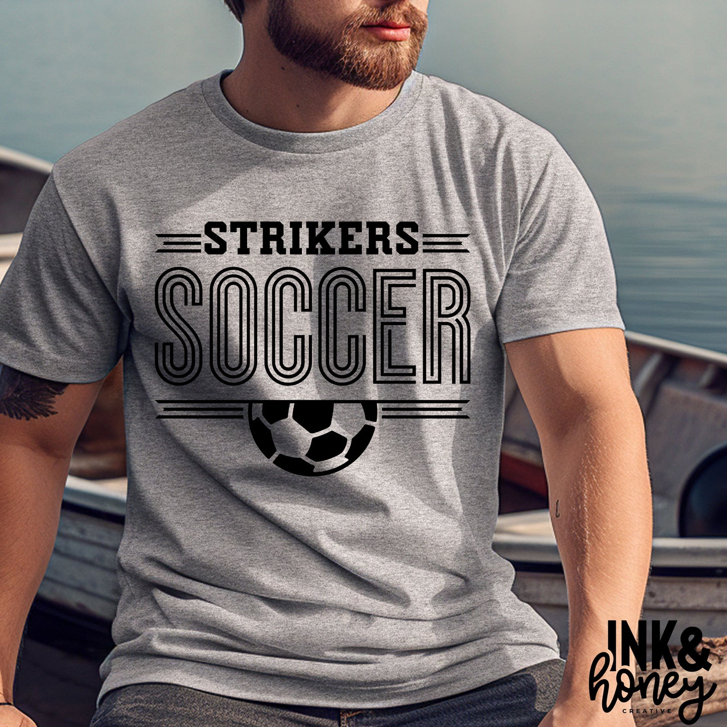 strikers lines tee