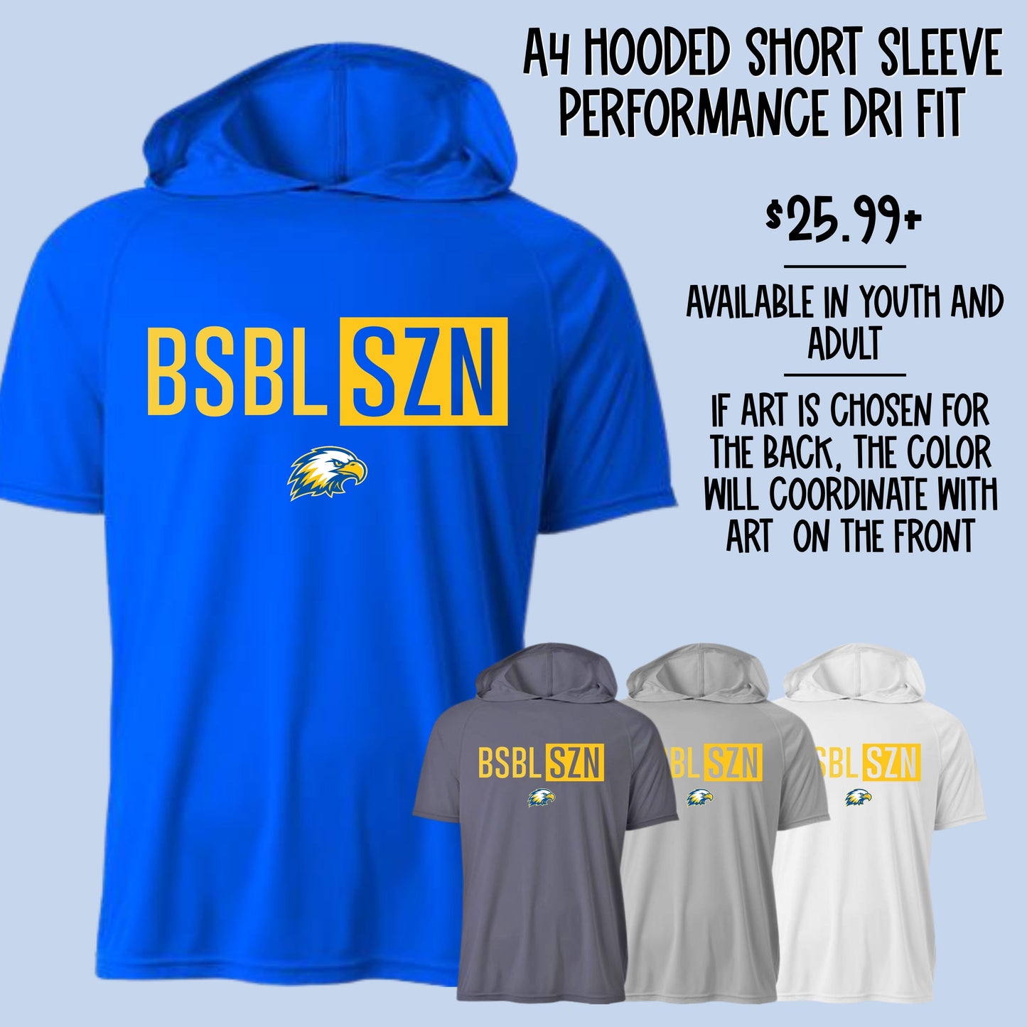 bsbl szn eagles tee