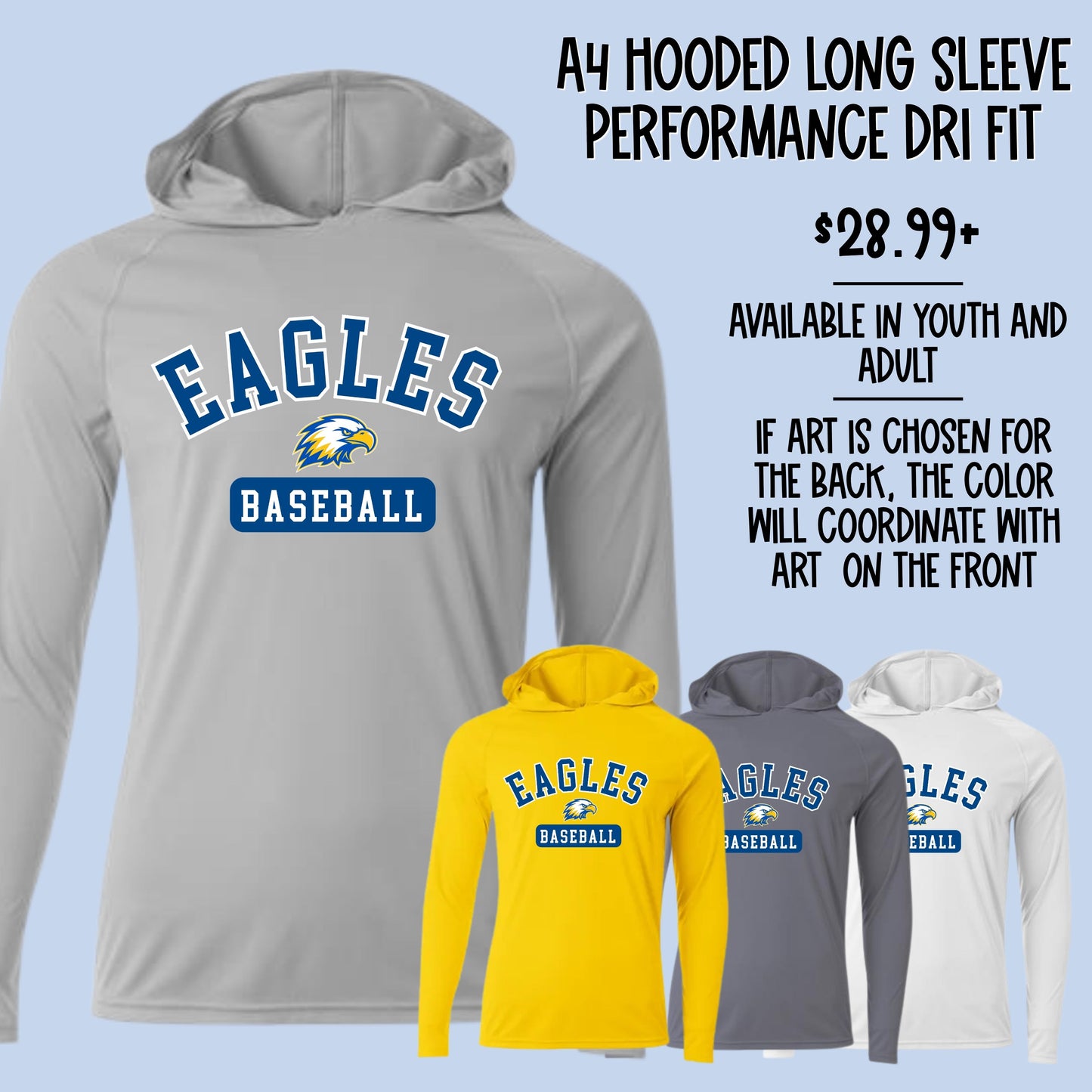 eagles varsity tee
