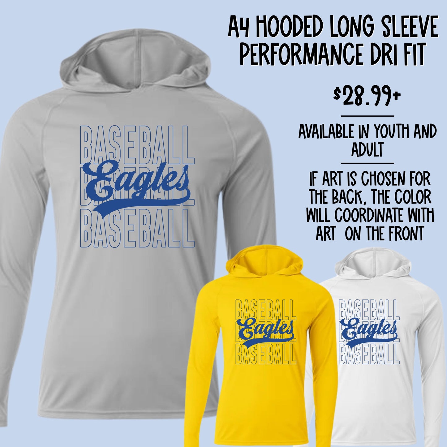 eagles stack tee