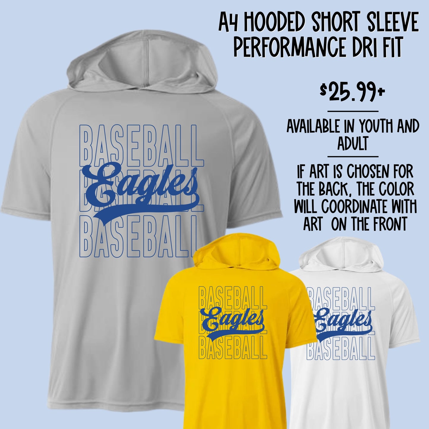 eagles stack tee