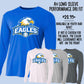 north alabama eagles logo tee