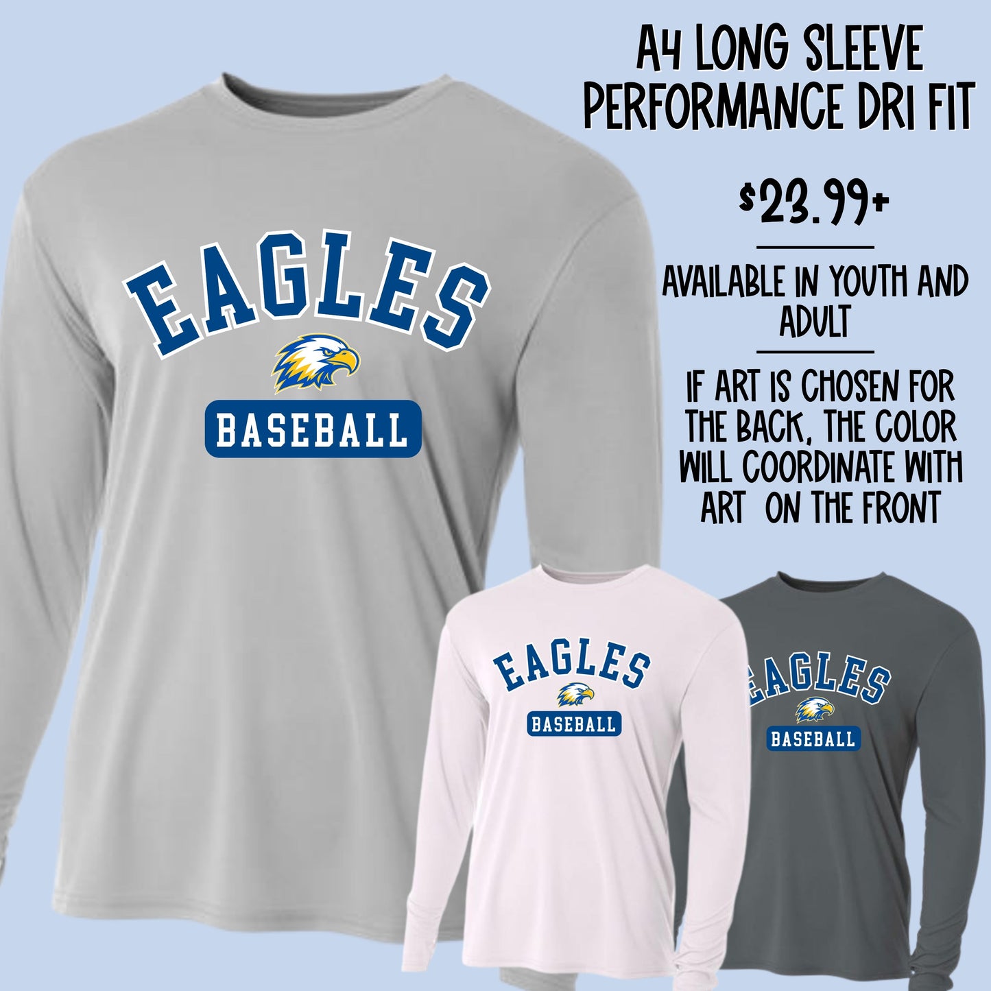 eagles varsity tee