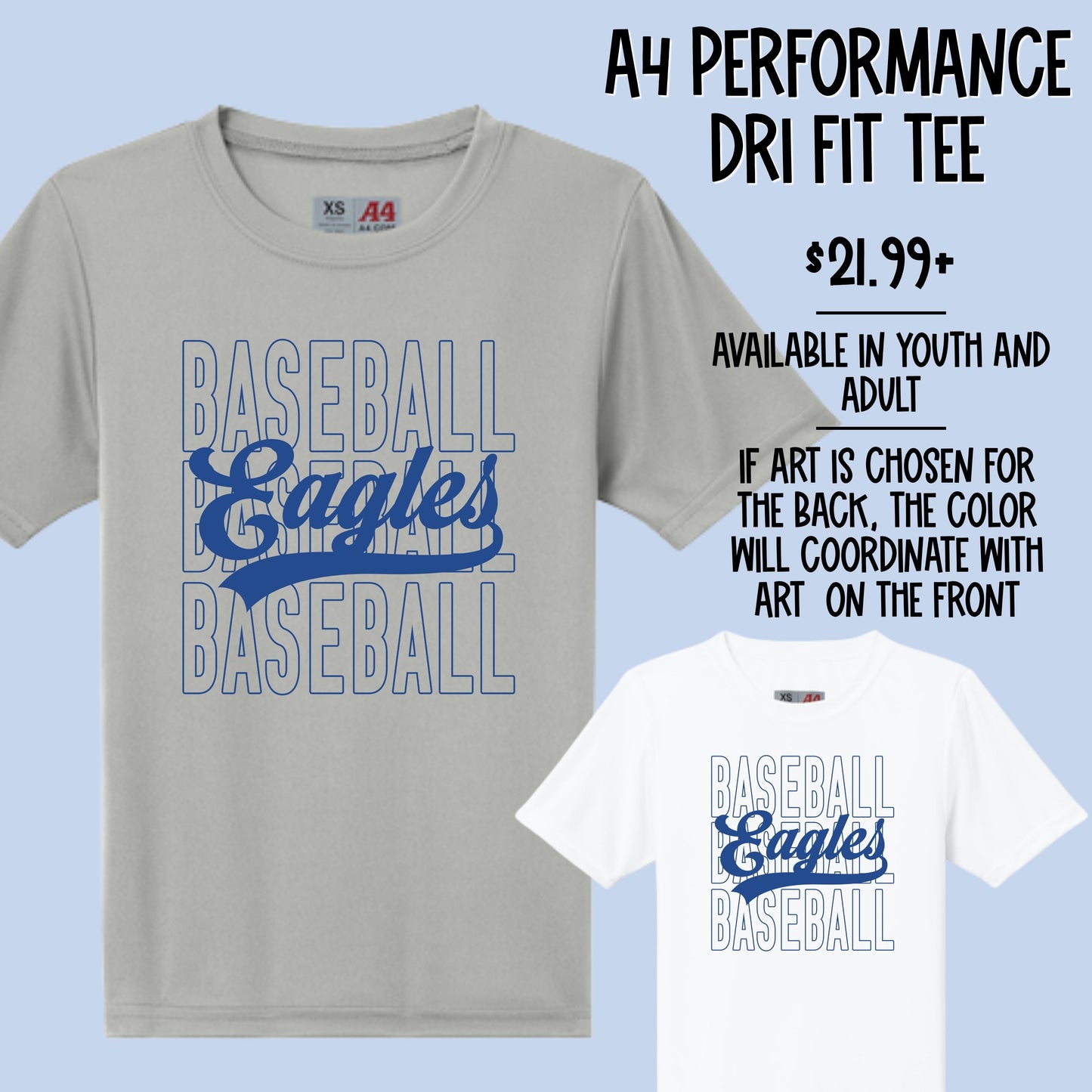 eagles stack tee
