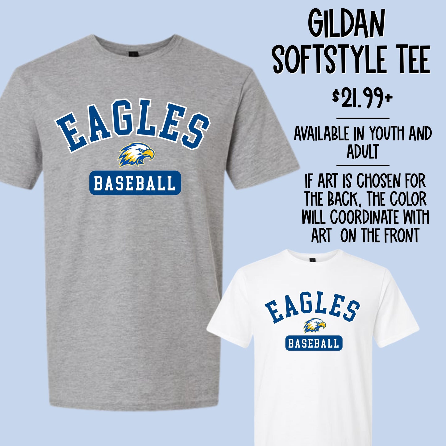 eagles varsity tee