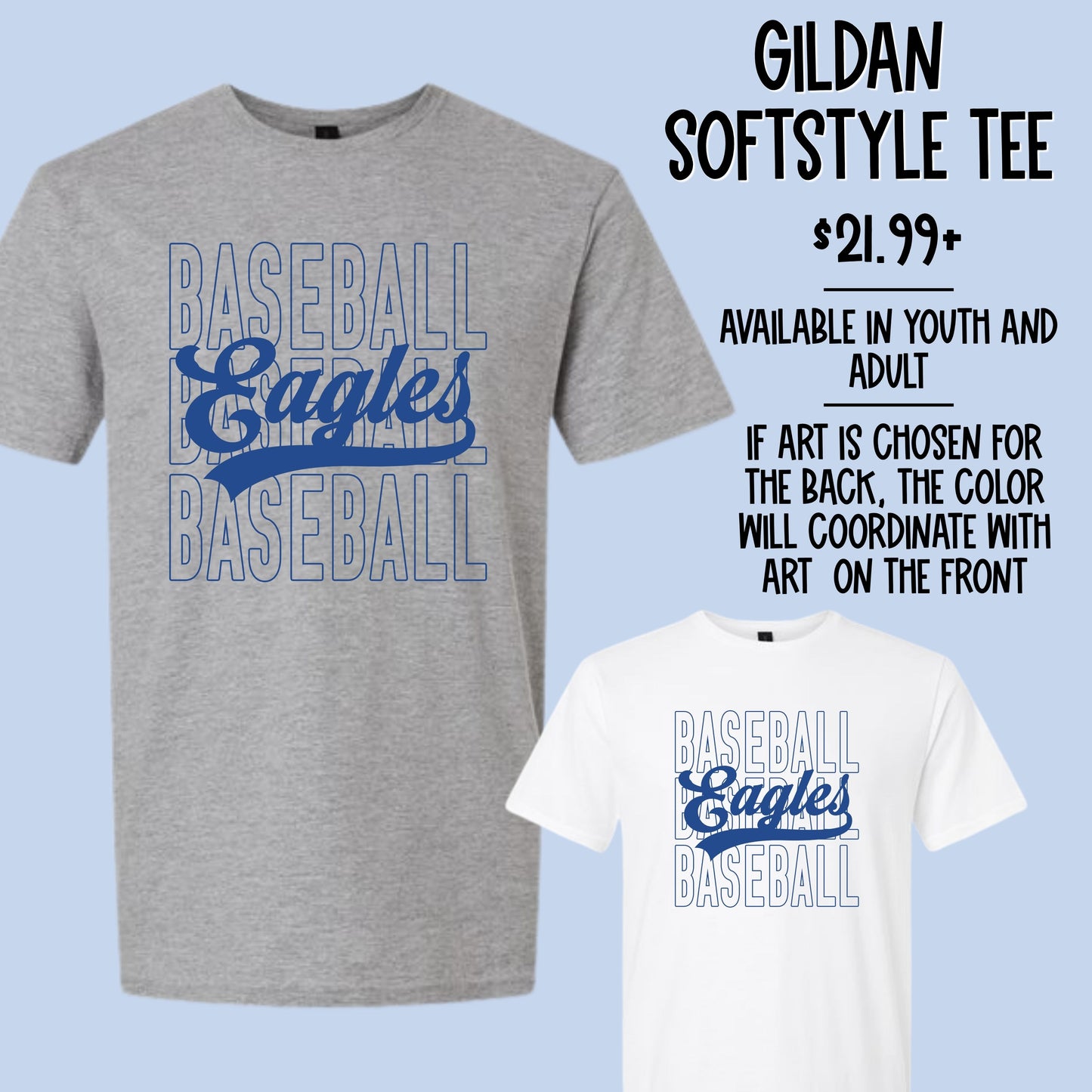 eagles stack tee