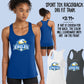 north alabama eagles logo tee