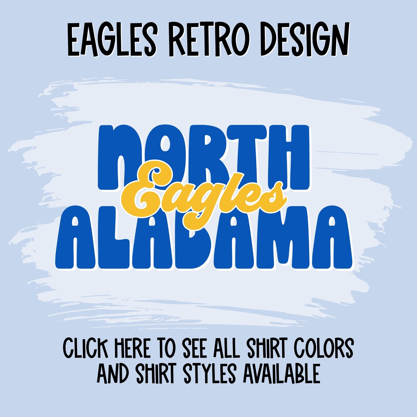 eagles retro design