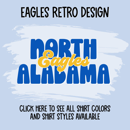 eagles retro design