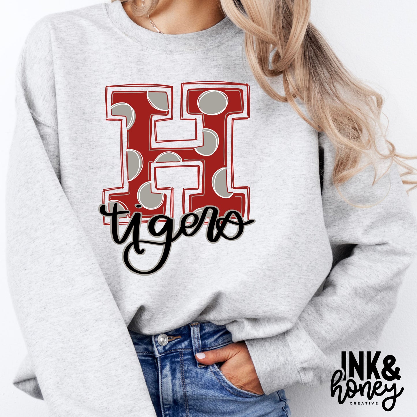 hartselle dot mono tee