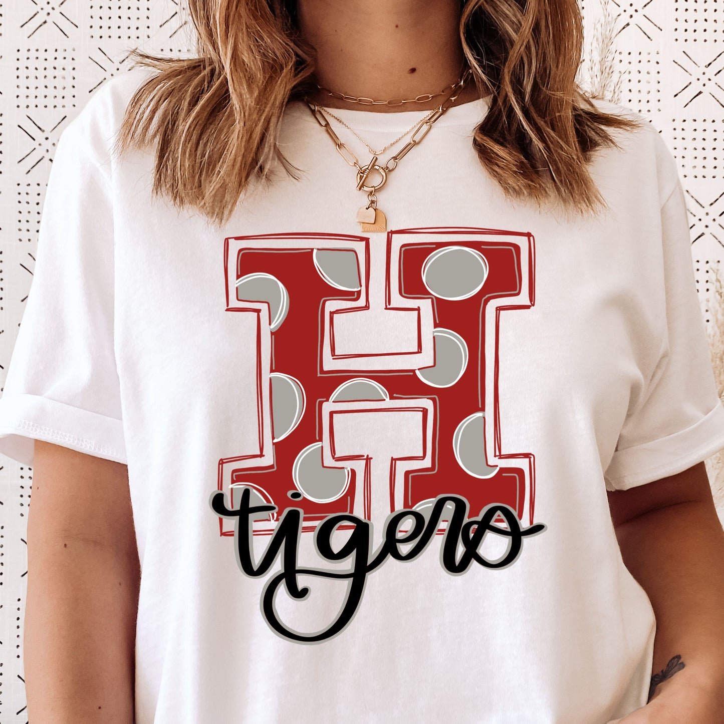 hartselle dot mono tee